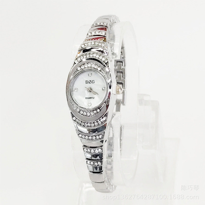 New European and American fashion trend wristwatch, fashionable and simple scale student watch, women's diamond bracelet watch 18820/236 Specification image