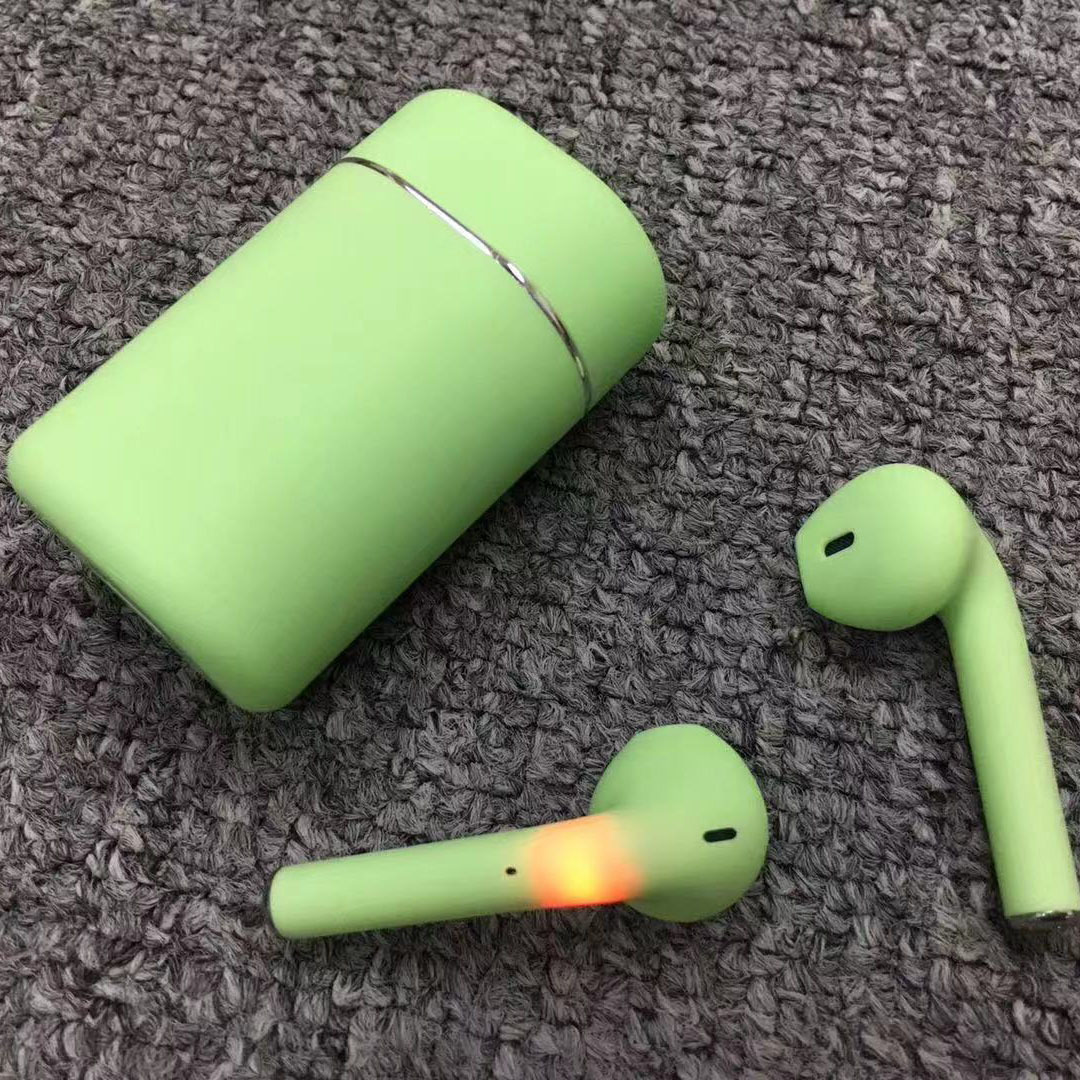 S9mini Bluetooth Headphones 5.0tws pop-up window wireless charging Macaron Headphones Touch both ears truly three-dimensional details Picture