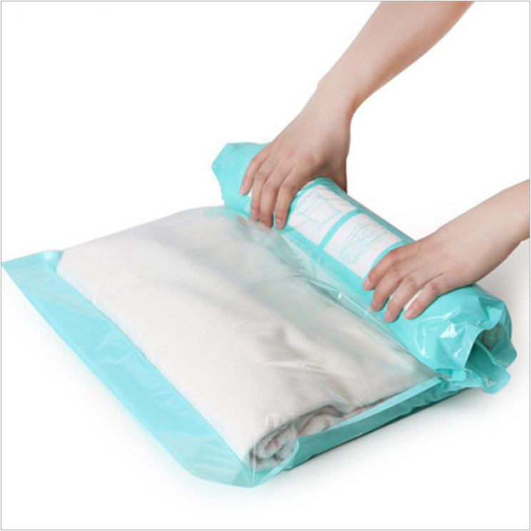 Receive 6 vacuum compression bags for Doctor's travel clothes and hand rolls