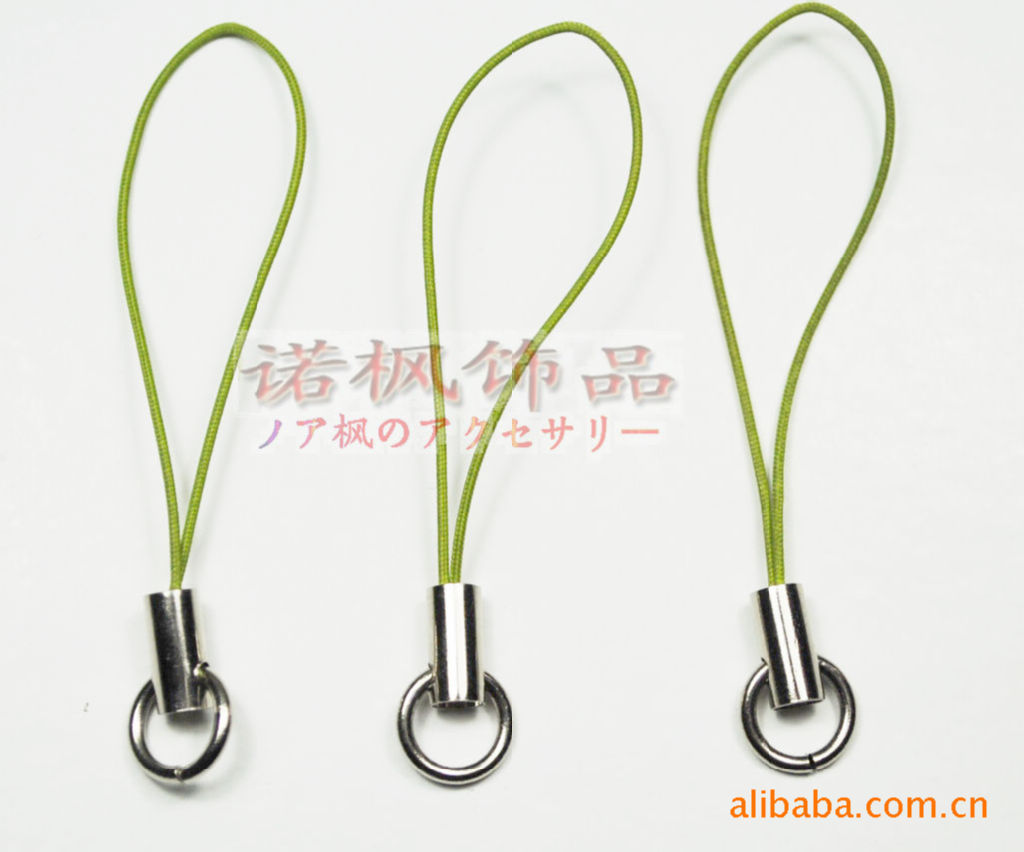 厂家批发人造丝高档饰品配件绳手机挂件吊坠饰品