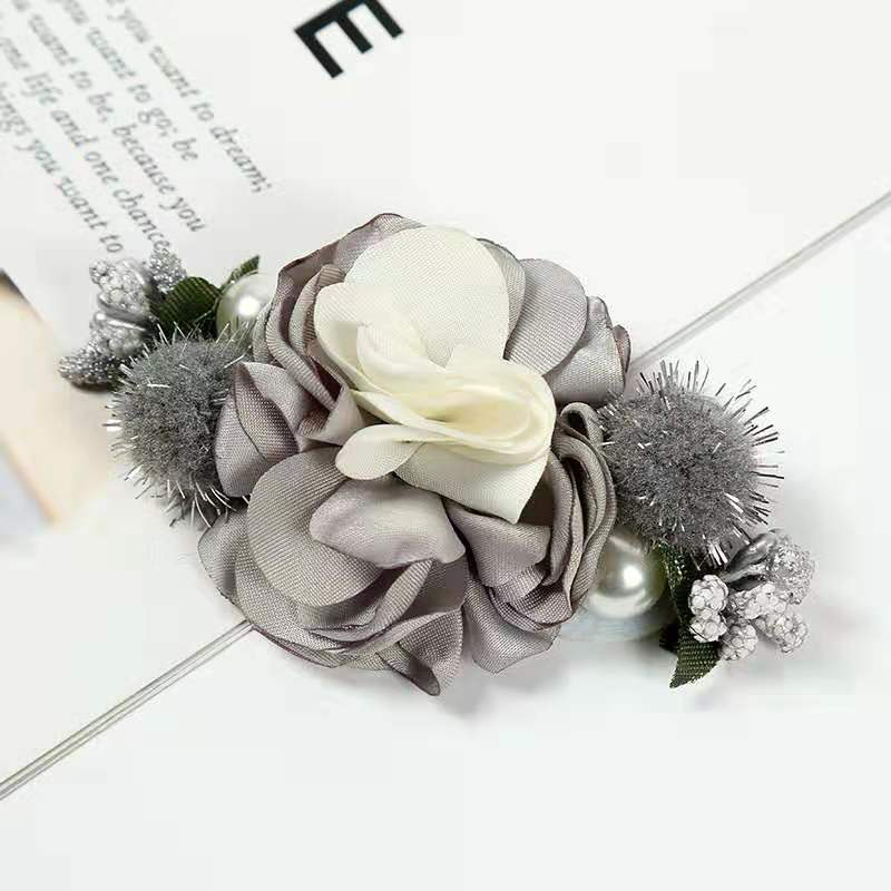 Factory Direct Sales Diy Clothing Accessories Shoes Flower Fabric Korean Corsage Children's Hair Accessories Handmade Flower Wholesale Item Picture