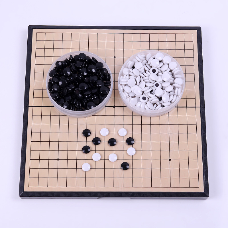 学生比赛/教学大号/磁性围棋/益智类/娱乐休闲/棋牌塑料围棋产品图