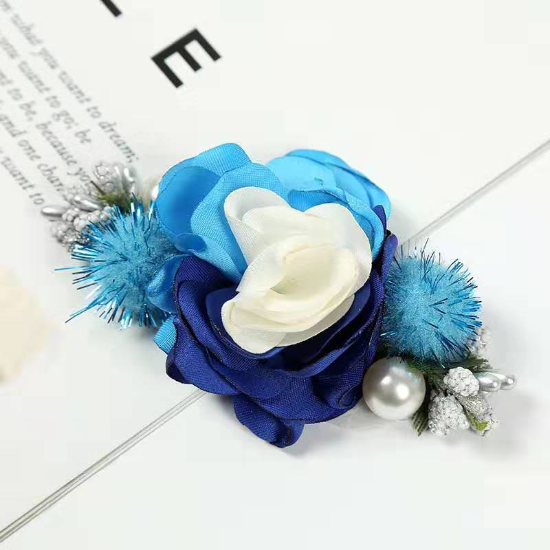 Factory Direct Sales Diy Clothing Accessories Shoes Flower Fabric Korean Corsage Children's Hair Accessories Handmade Flower Wholesale details Picture