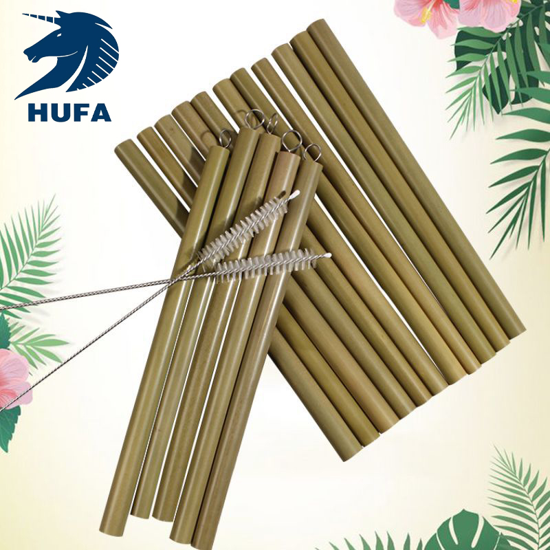 厂家直销竹制吸管 餐饮酒吧绿色环保 碳化青竹吸管Bamboo pipette  可重复利用，清洁青竹吸管   无漆无蜡 