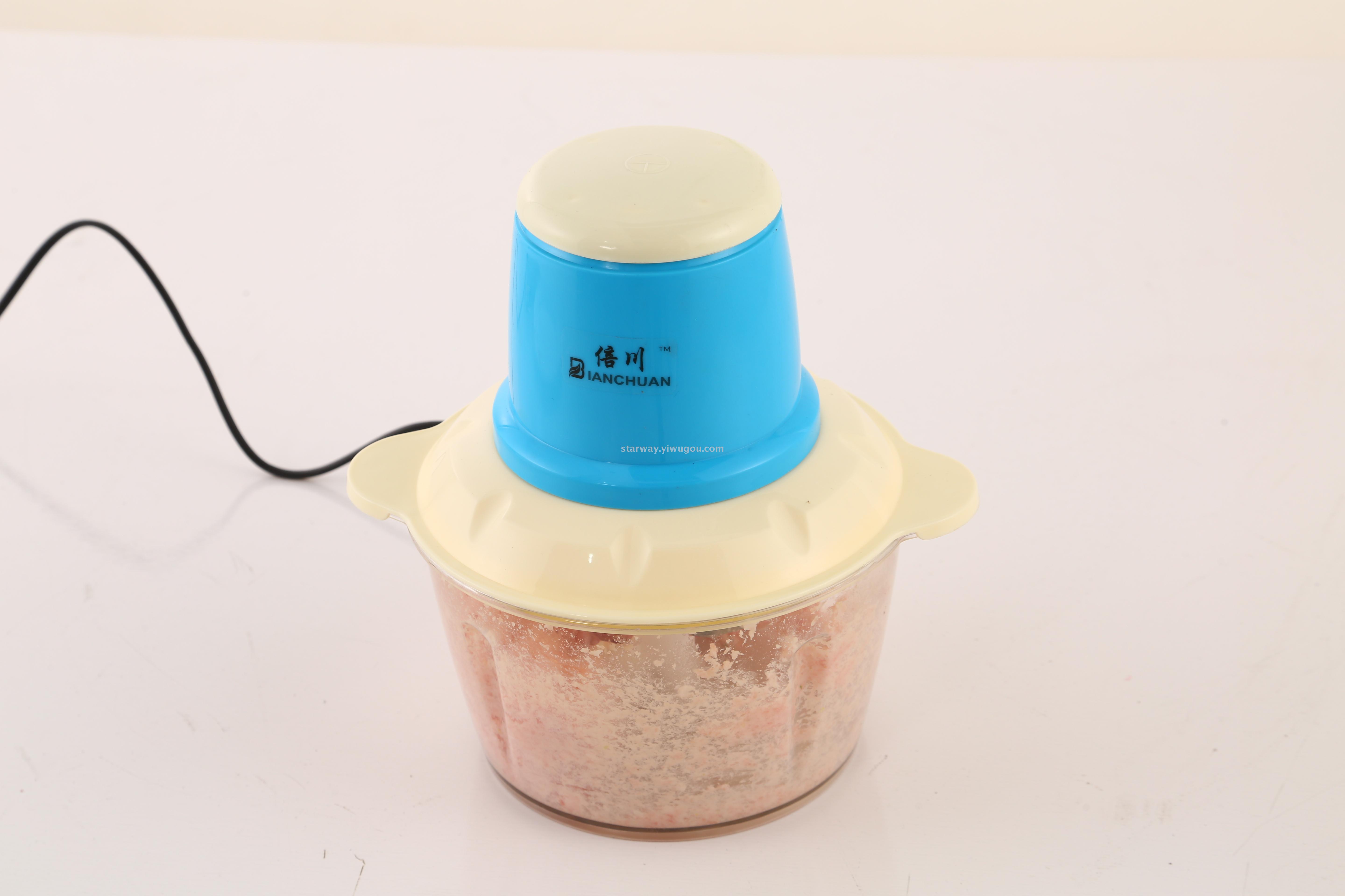 绞肉机家用电动不锈钢多功能搅拌料理机辣椒打馅碎菜搅蒜泥器小型产品图