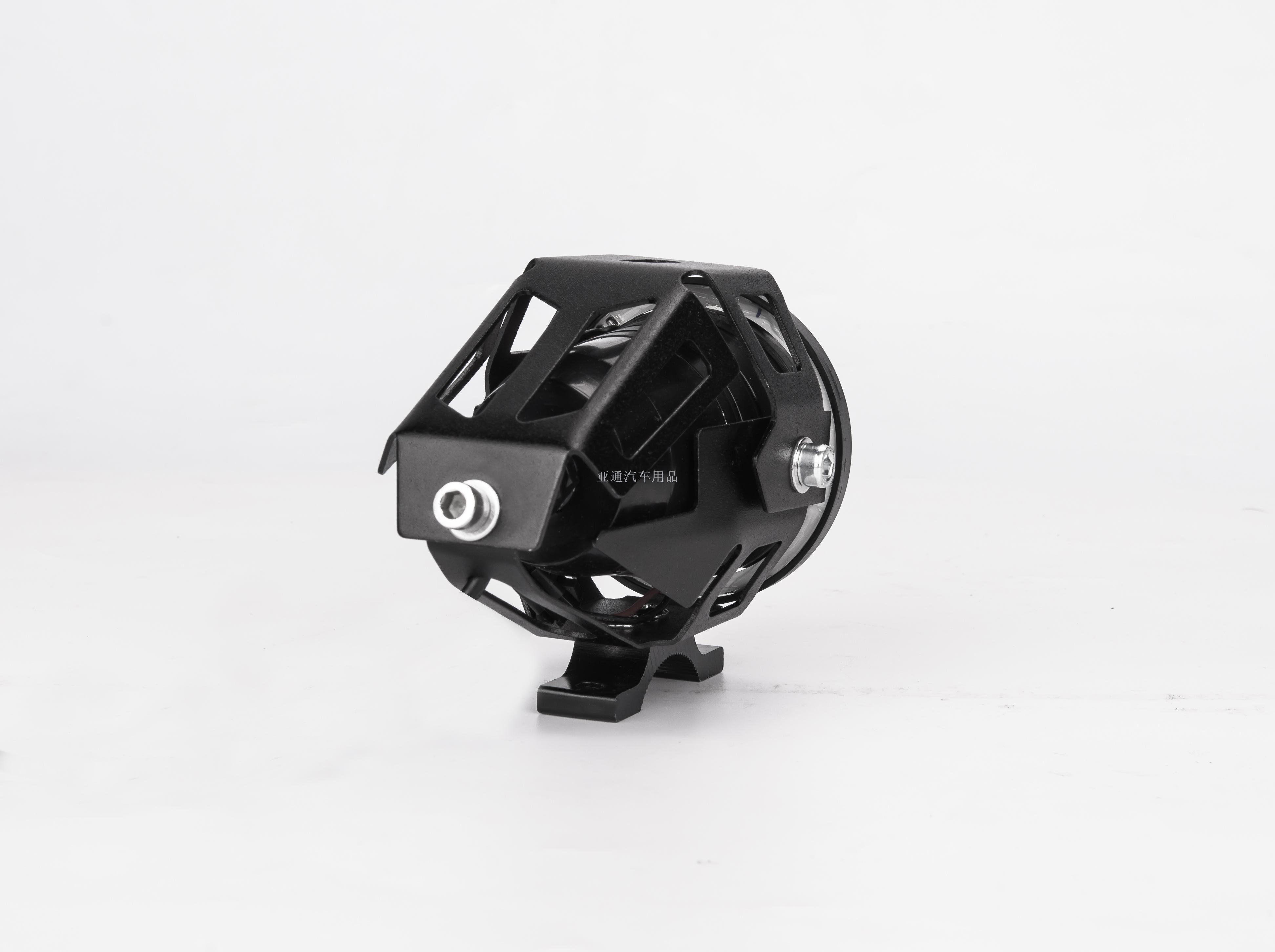 2021汽车用品批发优势摩托车彩色车灯变形金刚七彩10W。产品图