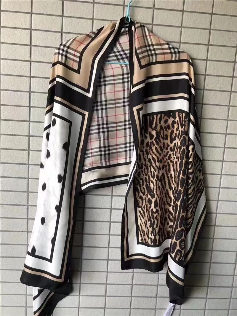 New Spring And Autumn Leopard Scarf Star Style details Picture