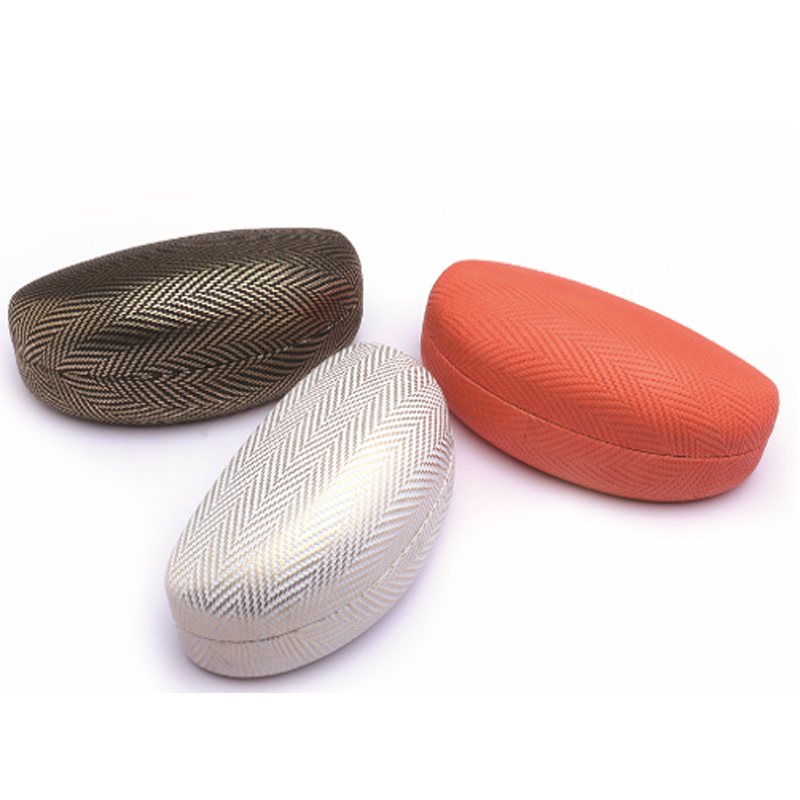 Striped fashion sunglasses case