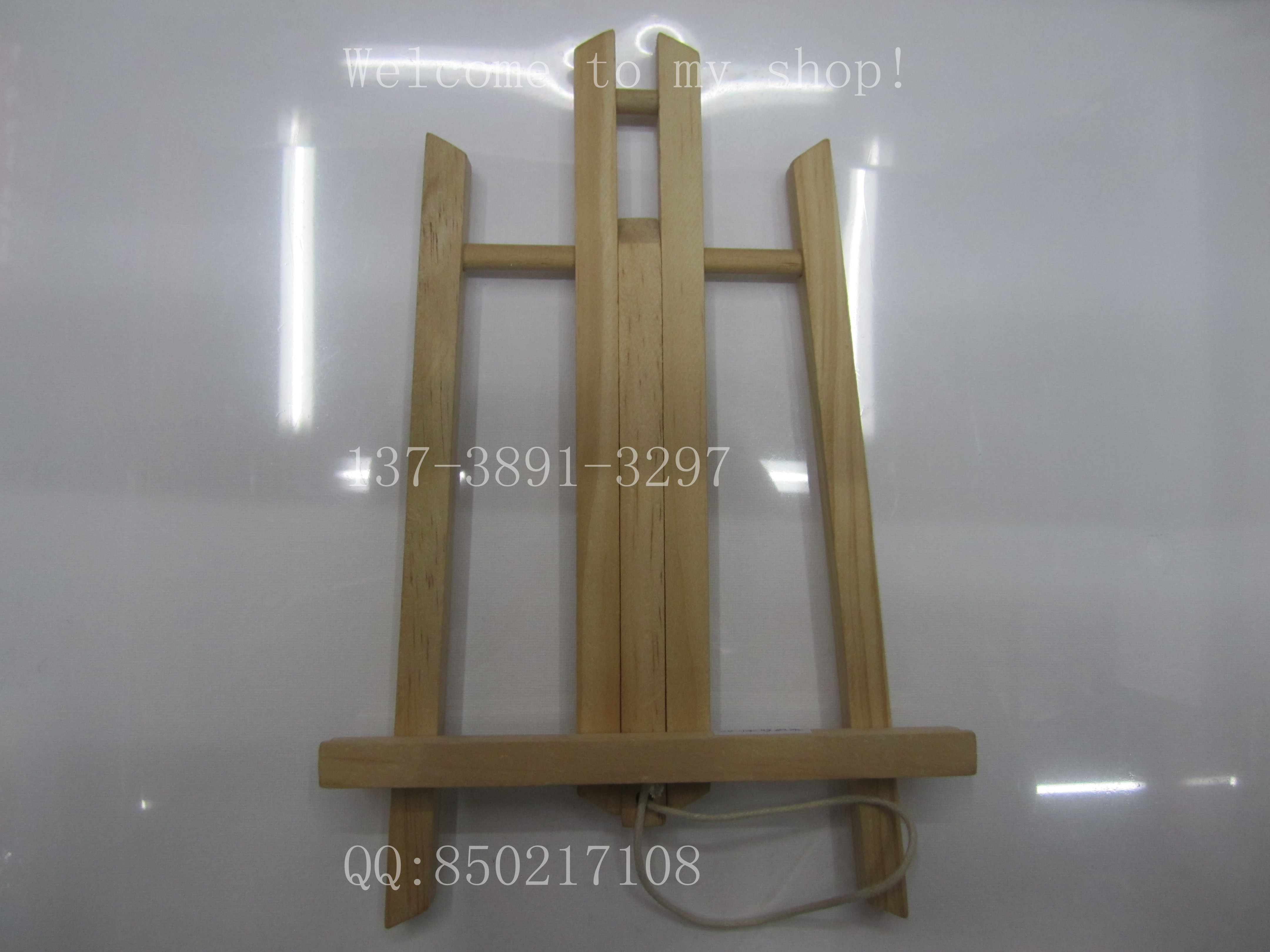 E1木质架子，实木架，手机架，松木架，电脑架，桌上画架，shelf细节图