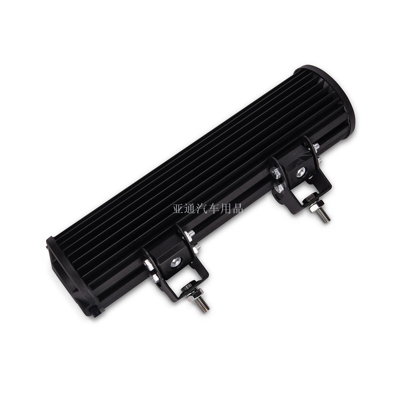 汽车宽压长条灯三目款72WLED工作灯越野车12V-65V2排24灯细节图