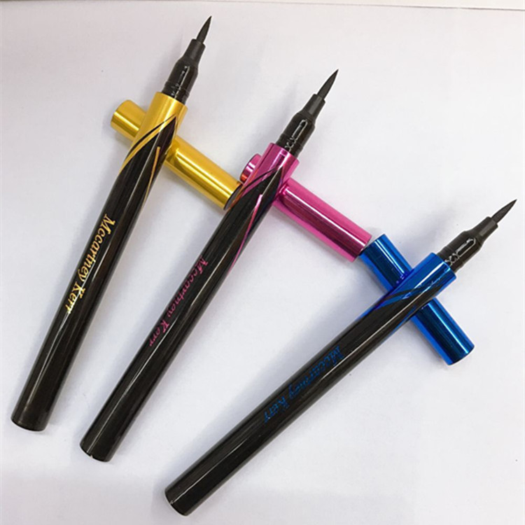 Waterborne eyeliner waterproof eyeliner liquid eyeliner three pen shape