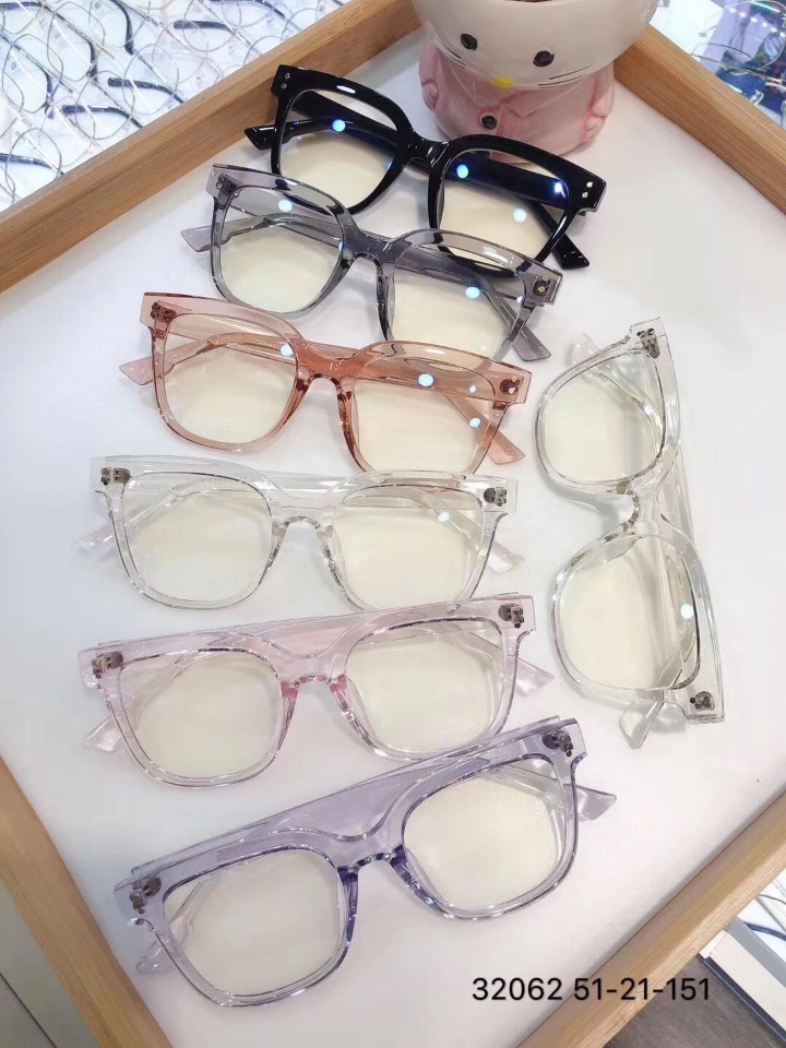 South Korea's new optical frame Internet celebrity frame large frame glasses plain frame myopia glasses