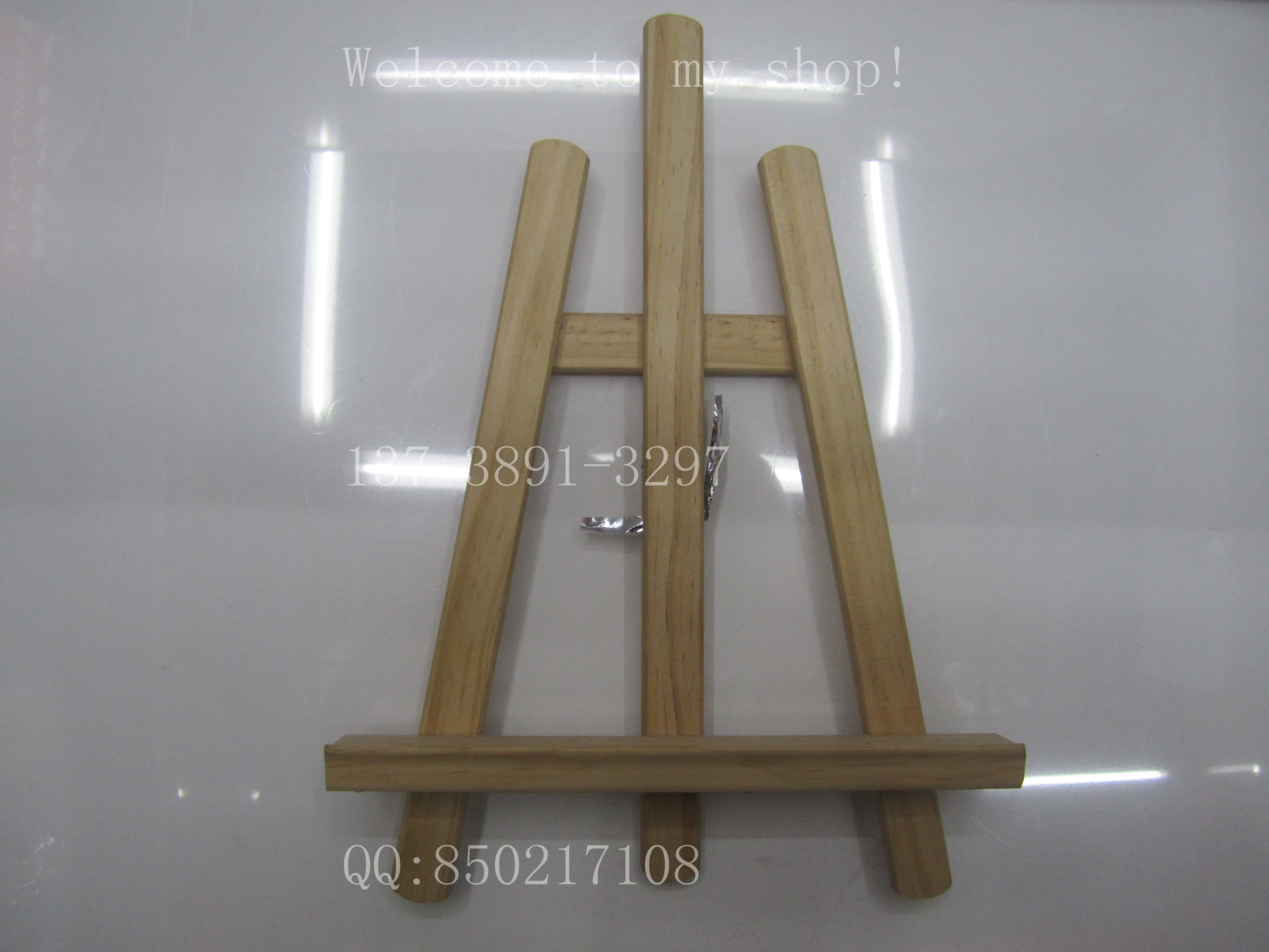 K-K1-K2木质架子，实木手机架松木电脑架迷你桌上画架，shelf产品图