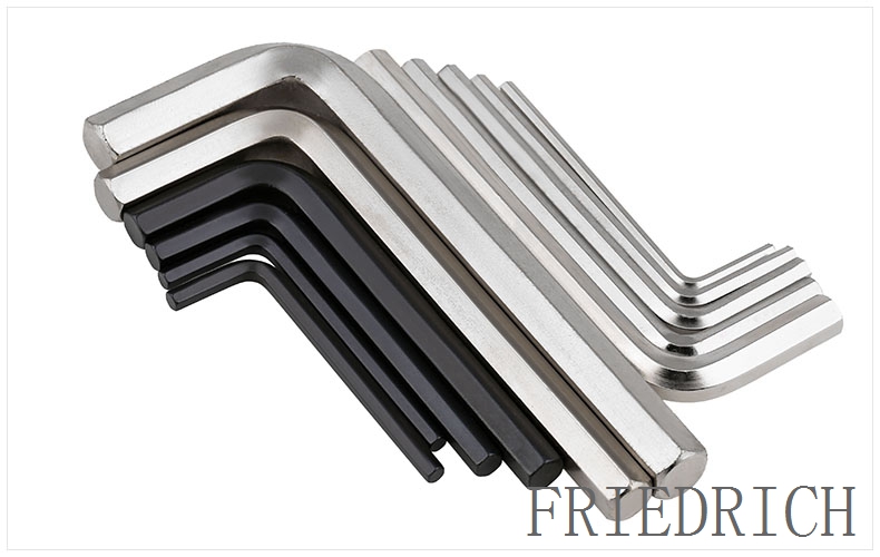 Hex socket wrench set, metric and imperial, T-shaped, extended, folding, star-shaped, hexagonal inside, ball head and star-shaped combination