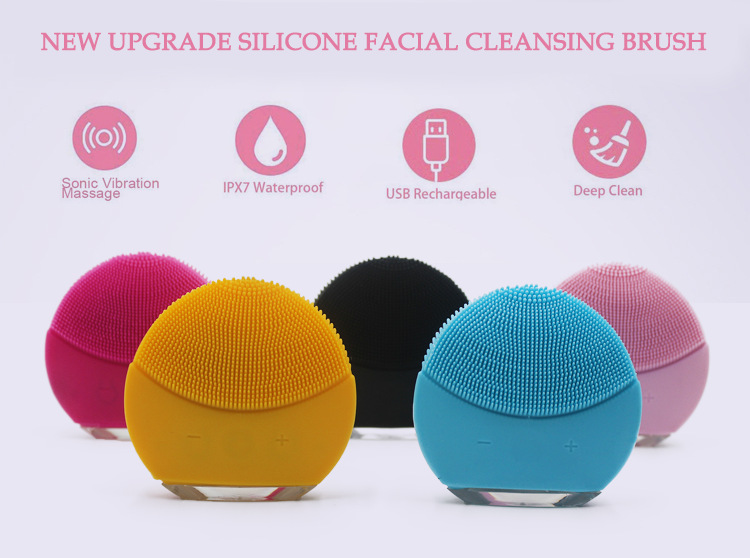 洁面仪、洁面刷实物图