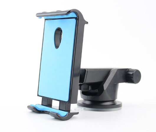 车载手机平板支架伸缩式硅胶吸盘导航支架产品图