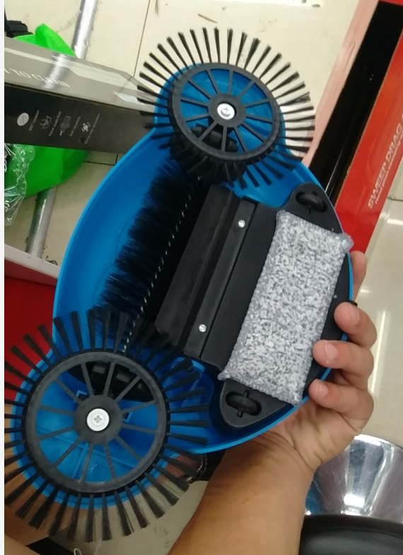 卡通扫地机细节图