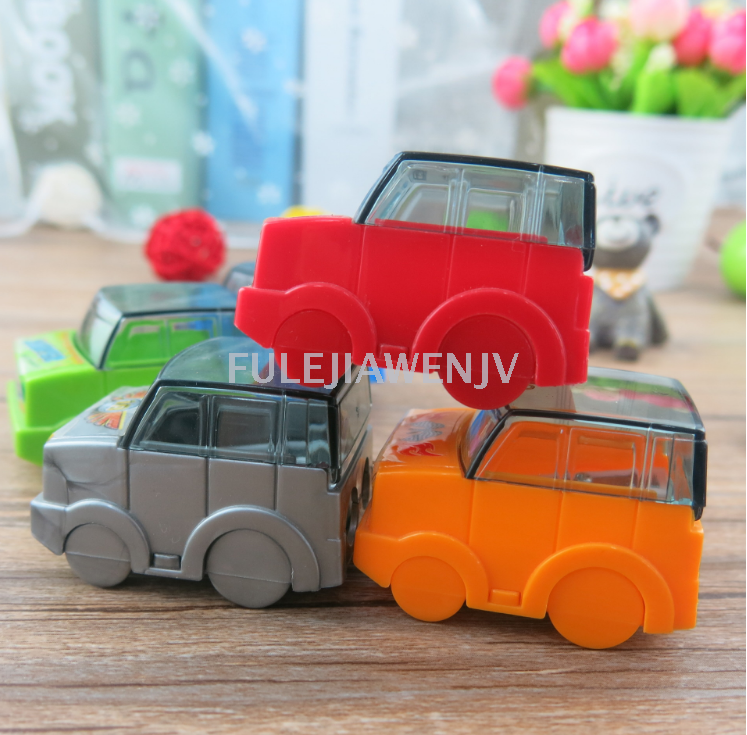Fulejia Korean version stationery creative car pencil sharpener, flip cover car pencil sharpener, student prizes Application Scenario
