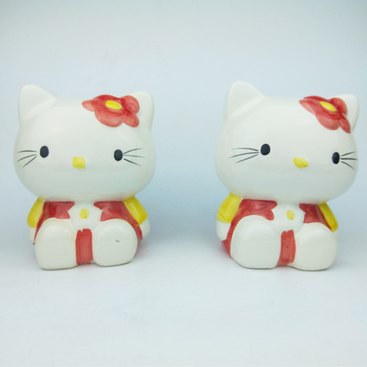Manufacturers direct enamel KT cat piggy bank creative cartoon large size savings pot home decoration birthday gifts thumbnail