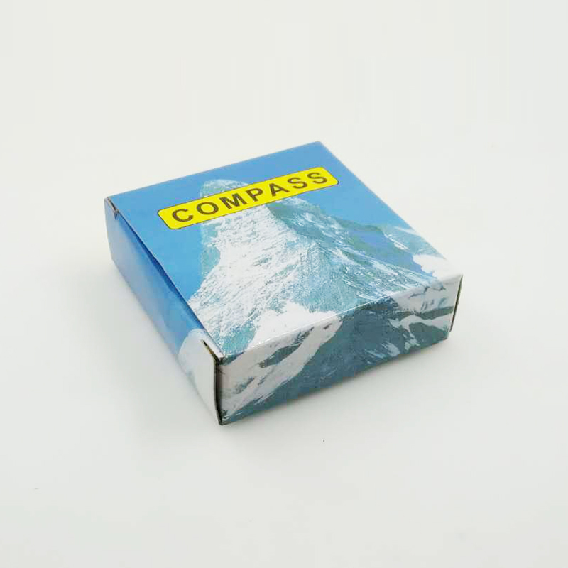 G50金属多功能夜光指南针怀表型精美户外野营用品翻盖罗盘指北针产品图