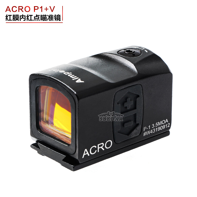 ACRO red dot mira rápida mini holograma p1 red dot interior mira de base baja Specification image