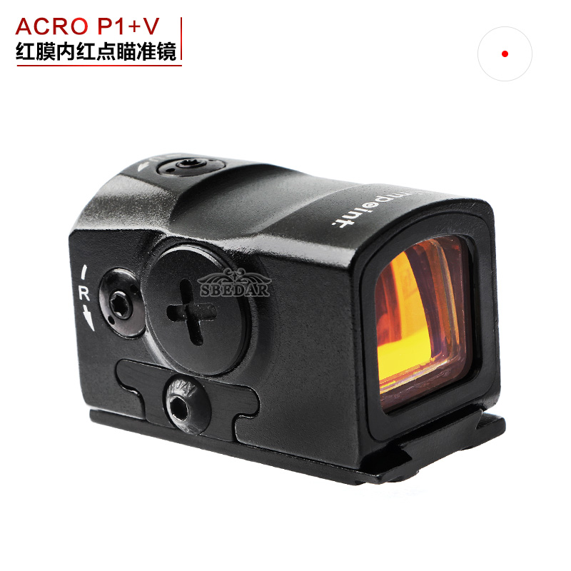 ACRO red dot mira rápida mini holograma p1 red dot interior mira de base baja details Picture