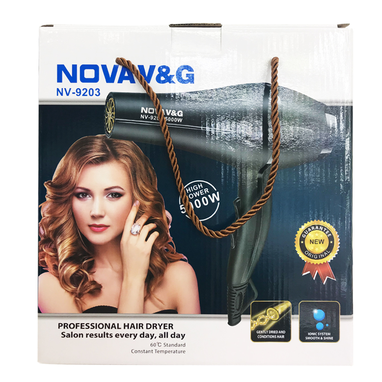 Hair dryer Household high power hair dryer NOVA 9203 High power hair dryer hot and cold blow