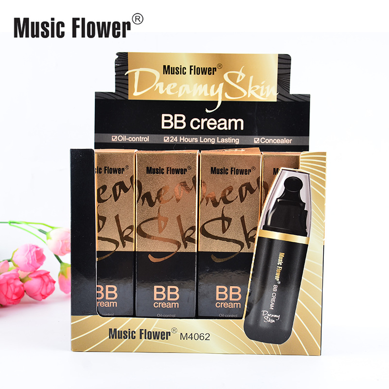 Music Flower沁彩轻薄无负担防水长效持久抗衰老保湿BB霜M4062产品图