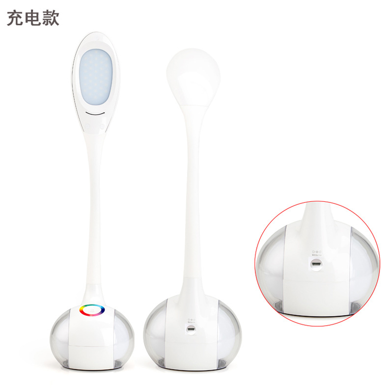 Wholesale of creative LED table lamps, touch dimming table lamps, seven-color atmosphere table lamps, bedroom bedside, desk and reading lamps Application Scenario