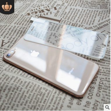 适用iphonex钢化膜苹果Xsmax手机膜i6/7/8plus丝印小边钢化玻璃膜产品图