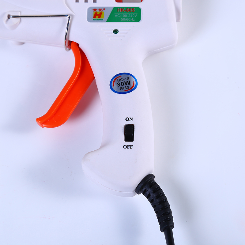 30W热溶胶枪现货合金枪头胶枪日用五金工具手工打胶机批发白底实物图