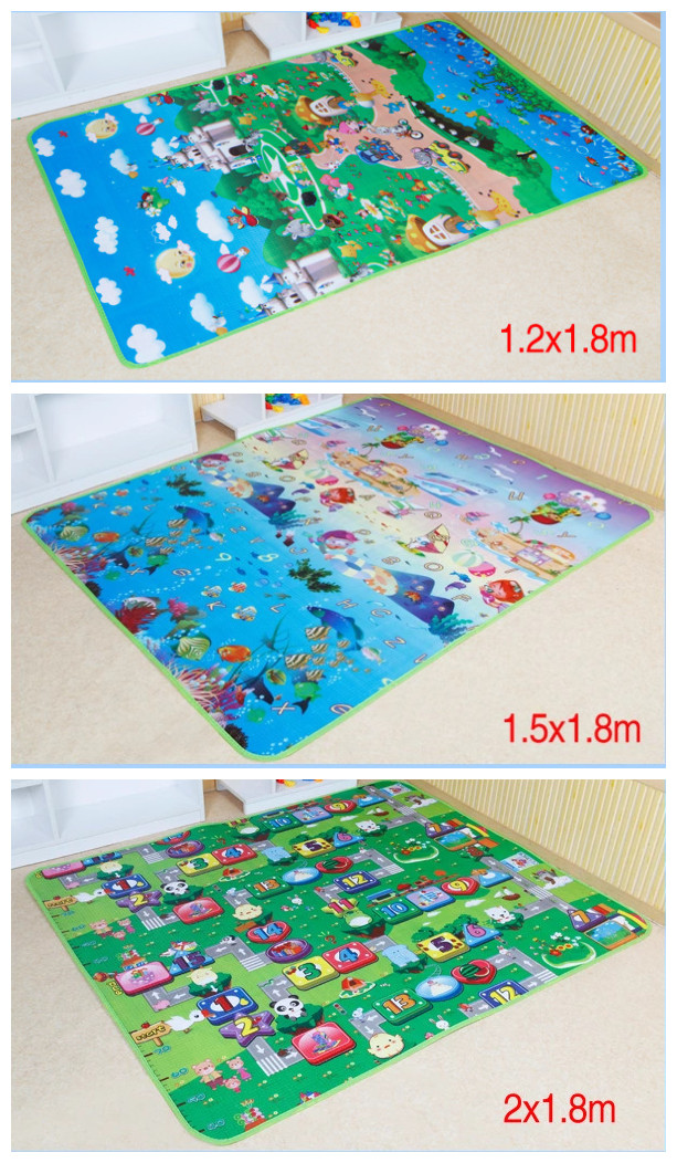 爬行垫/游戏垫实物图