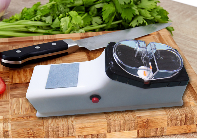 Factory direct sales of sharpeners, household electric knife sharpeners, fast multi-functional electric whetstone sharpeners Specification image
