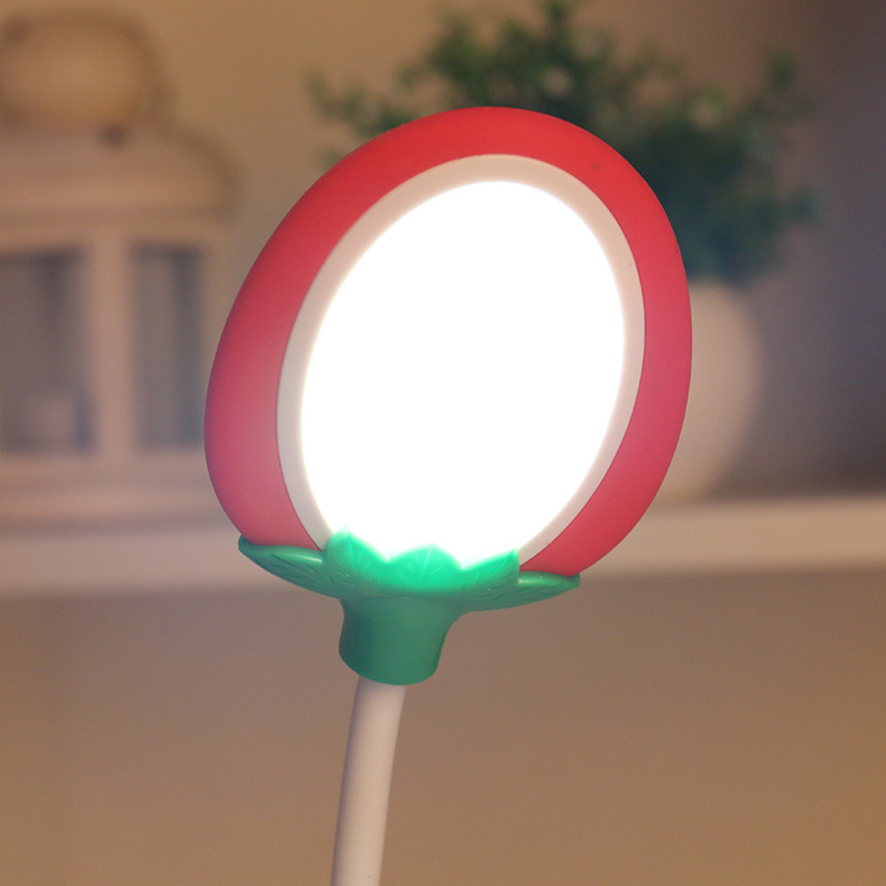 凌盼创意充电宝护眼灯 led充电小台灯 中性笔筒夜灯产品图