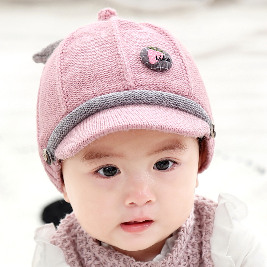 Baby Cap Autumn Winter 1-3 Years Old Thick Baby Cap Trend Baby Wool Cap Boys And Girls Baseball Cap Application Scenario