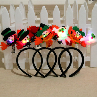 Halloween luminous headband decorations, gift headbands, dance party supplies, Halloween toys details Picture