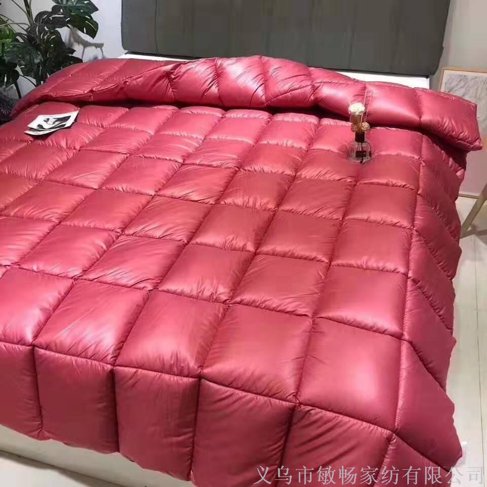 Yiwu Good Goods New Pure Color Simple Cloud Feel Cashmere Fabric Down Cotton Filling To Protect Warm Winter Quilt Series Application Scenario