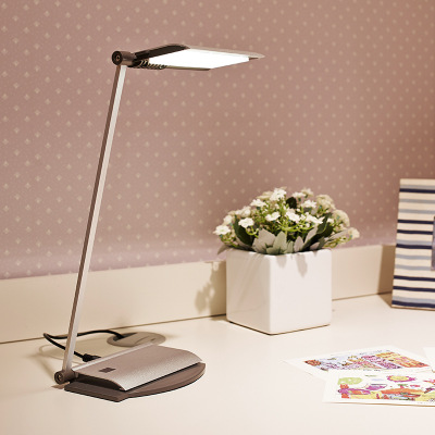 LED desk lamp Eye protection desk Student learning bedroom bedside dormitory reading creative folding plug-in electric small desk lamp