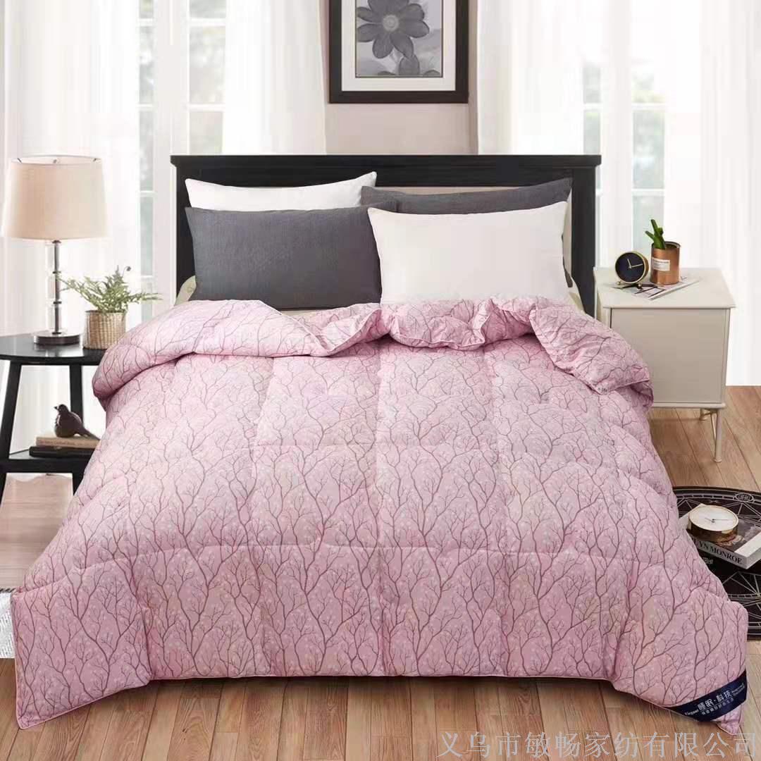 New Arctic Warm Velvet Fabric Filled With First Grade Feather Silk Cotton Filling Thick Warm Winter Quilt Series