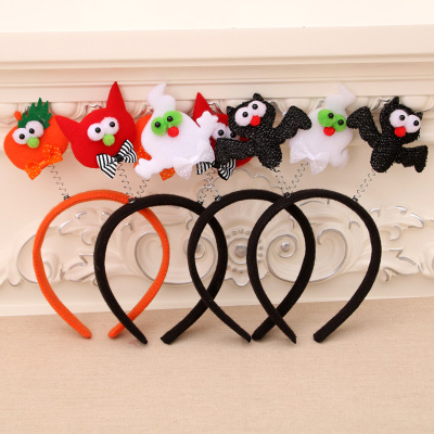 Halloween luminous headband decorations, gift headbands, dance party supplies, Halloween toys Application Scenario