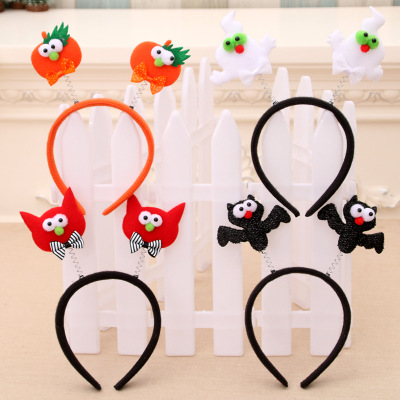 万圣节发光头箍装饰品礼物头扣舞会派对用品万圣节玩具