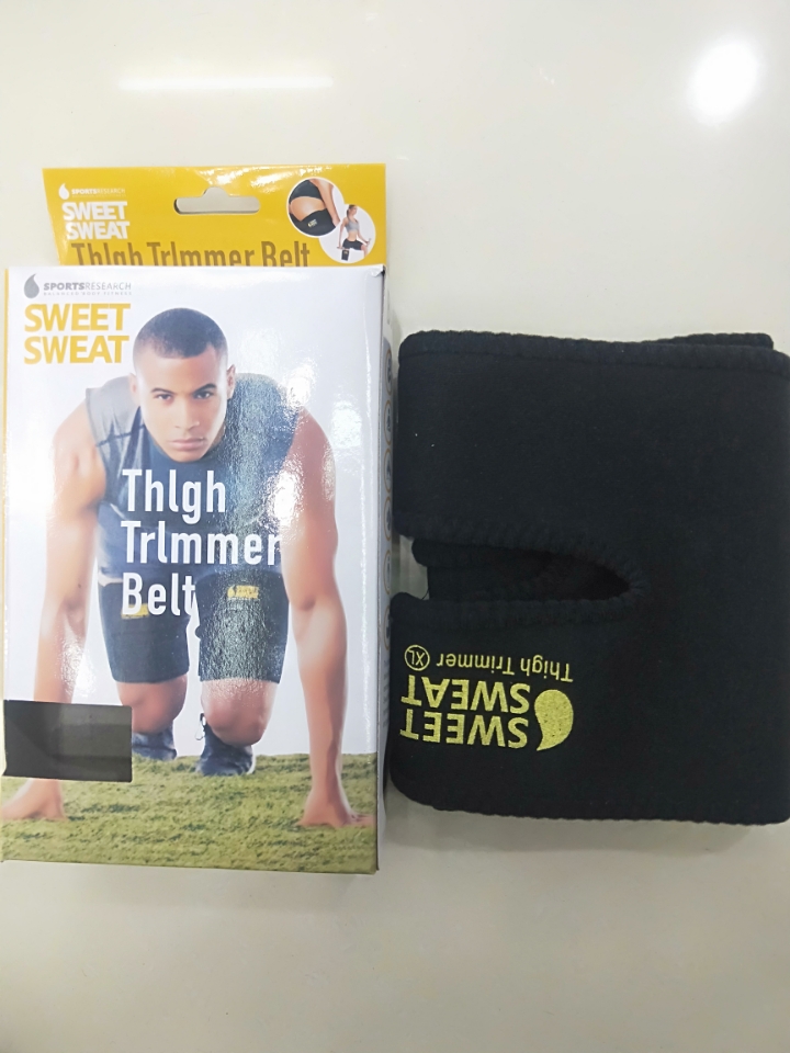 Sweet Sweat运动健身大腿护腿带跑步防护塑型护膝带