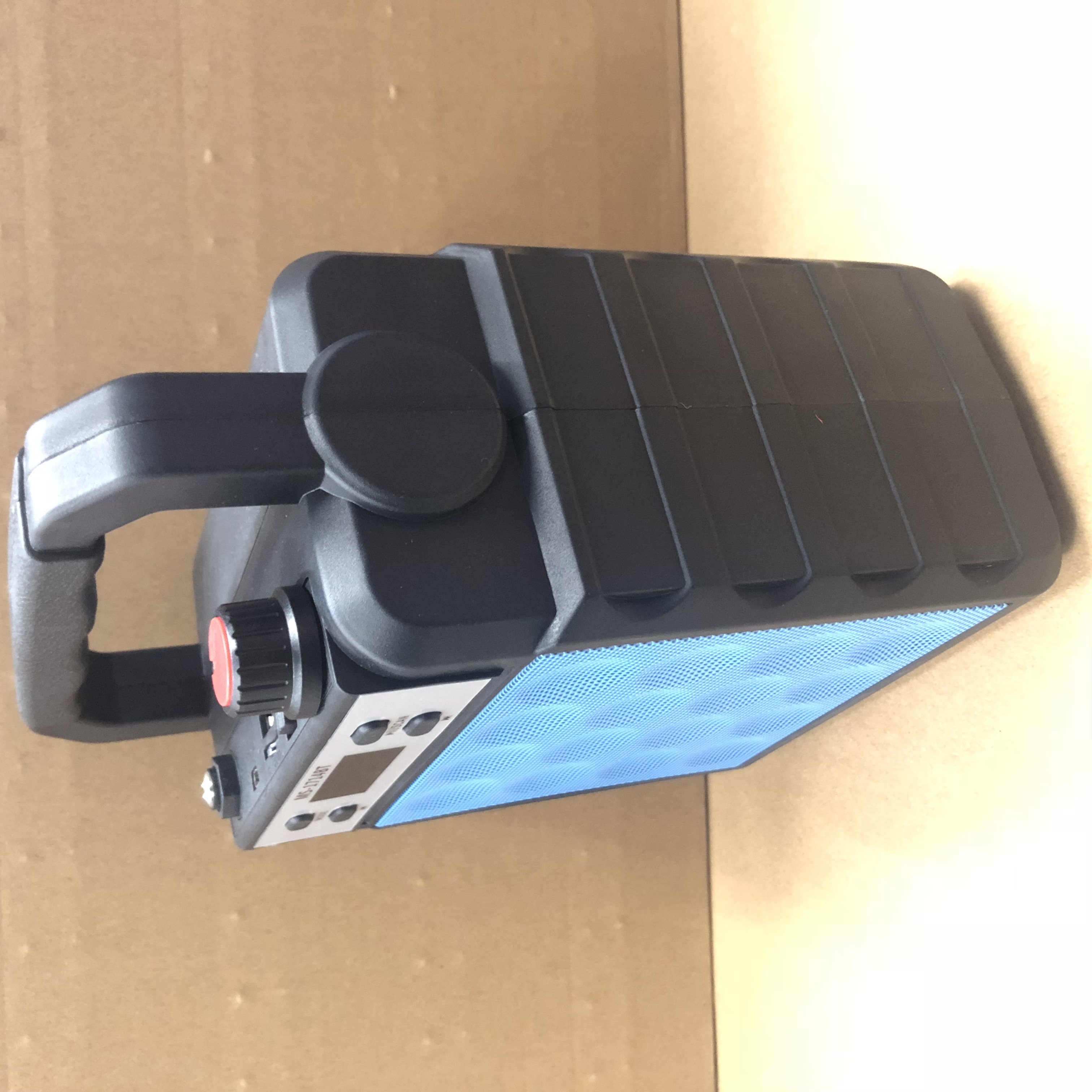 MS-1714 New 5.0 Bluetooth speaker with knob, card, USB, outdoor LED speaker with MIC, best-selling gift Specification image