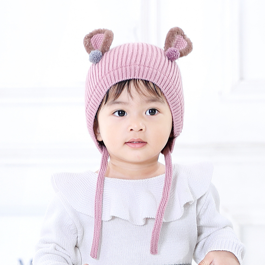 Baby Wearing Hat at Park