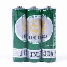 厂家直销劲利达JINLIDA 5号 AA碳性干电池1.5v家电电池摆地摊批发