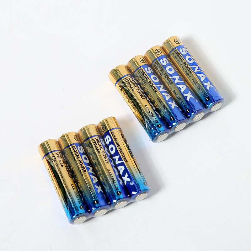 厂家直销SONAX 7号AAA 碱性电池玩具电池 现货批发产品图