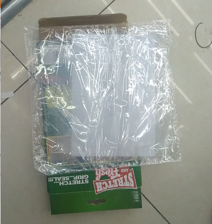 Plastic wrap for household use
