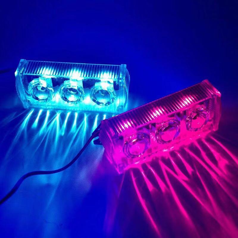 Xin Hui Guang Factory produces motorcycle led flashing lights, 12-volt red and blue flashing brake lights, ultra-bright lens taillights and decorative lights Application Scenario