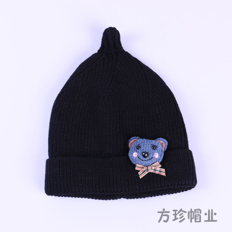 Baby Hat Fall/Winter Children's Wool Warm Hat Baby Hat 0-3-6-12 Months Baby Hat Boys Girls Item Picture