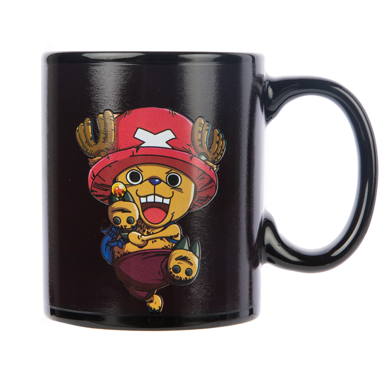 Douyin's best-selling heated color-changing water, One Piece anime Naruto water cup, Japanese large-capacity mug Item Picture